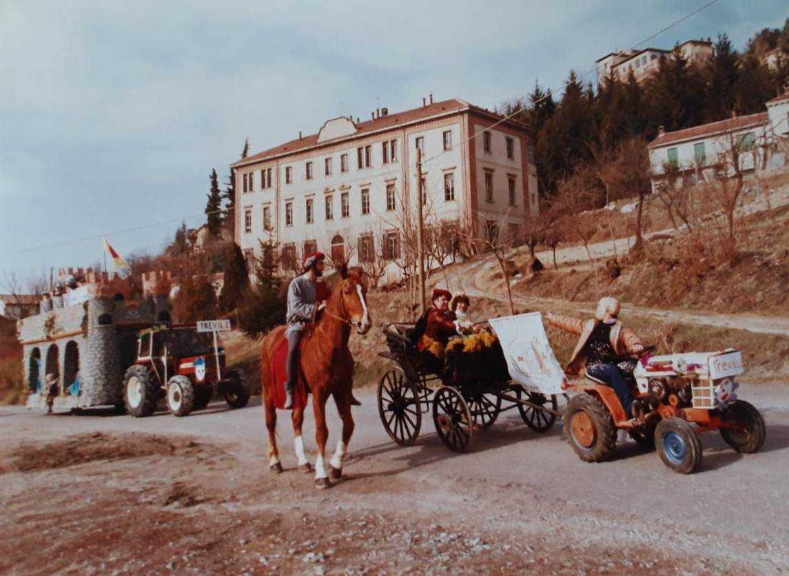 Carnevale 1984 - il Castello di Treville