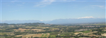 Panorama dalla Parrocchiale -Monte Rosa e Valle d'Aosta (Alfredo Frixa)