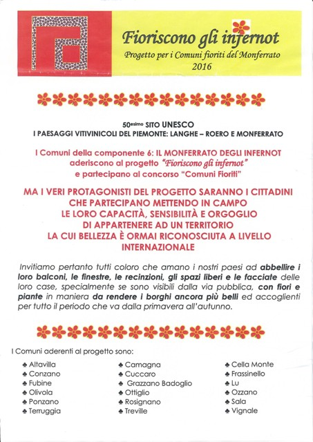 Comuni Fioriti 2016